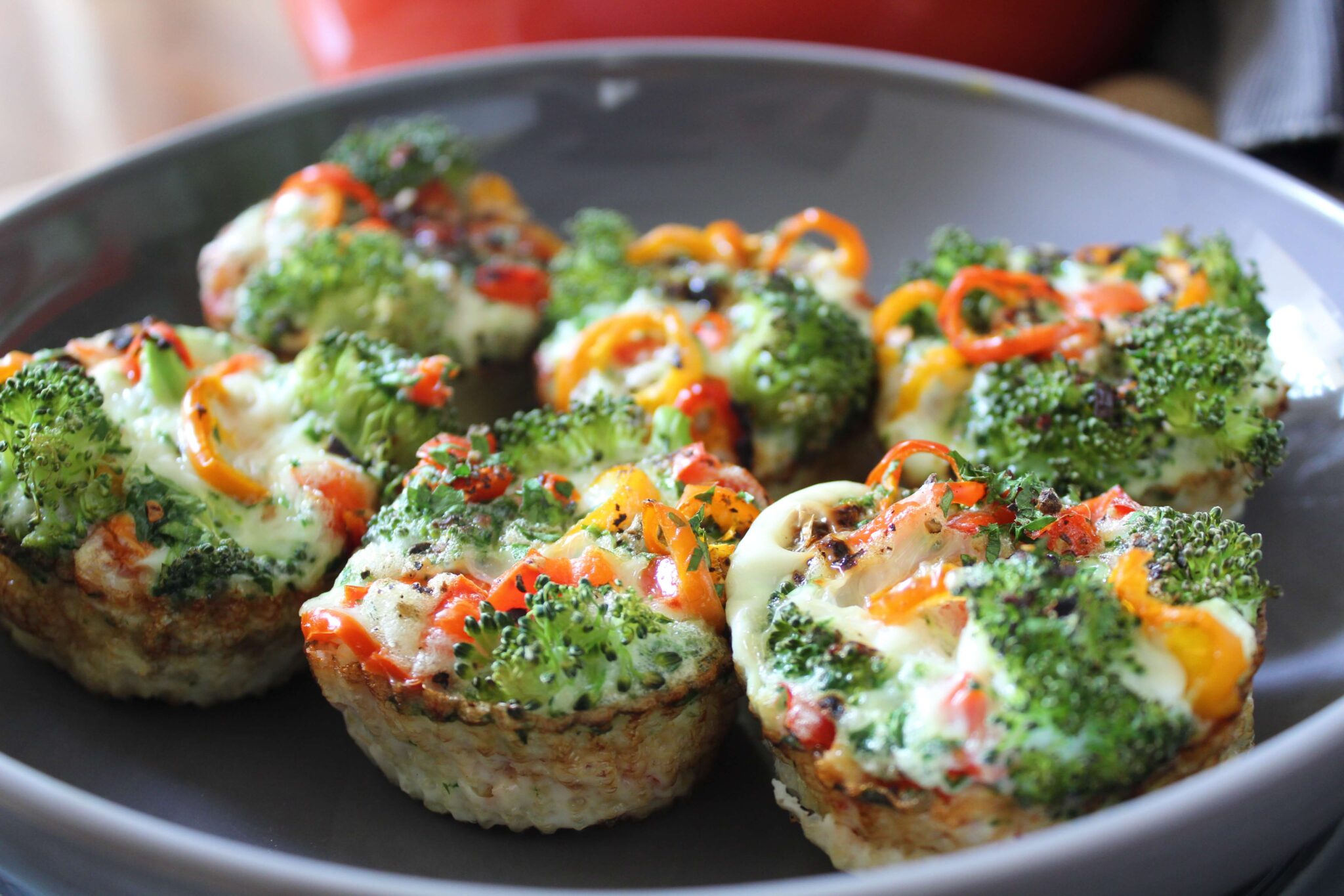Paleo Veggie Egg White Muffins